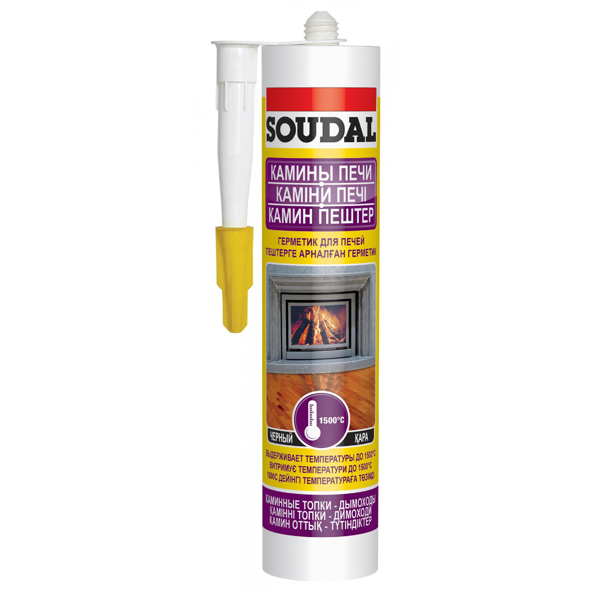 Герметик для печей Soudal 300 мл